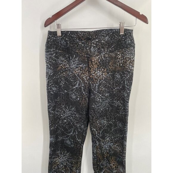 SOFT SURROUNDING PULL ON METALLIC ANIMAL FLORAL PRINT SIZE MEDIUM - Picture 5 of 5